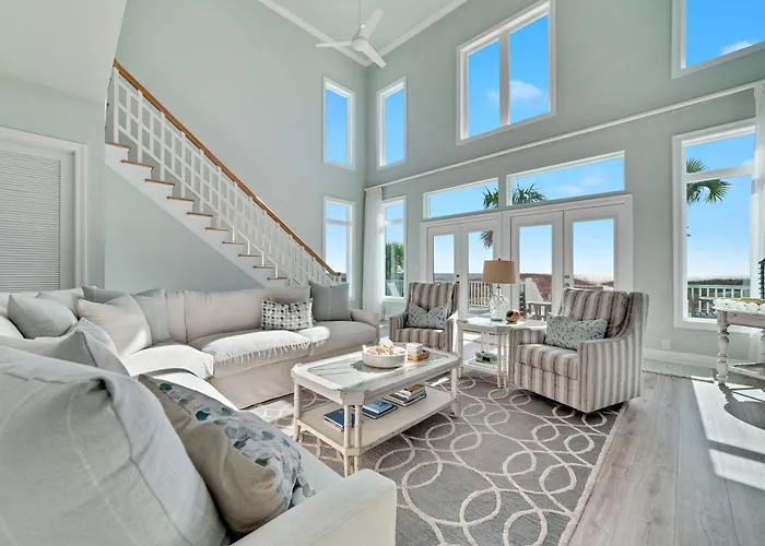 Seaside Palms By Gsvr - Renovated Luxury Beachfront Retreat With Glass - Free Activities And Golf *