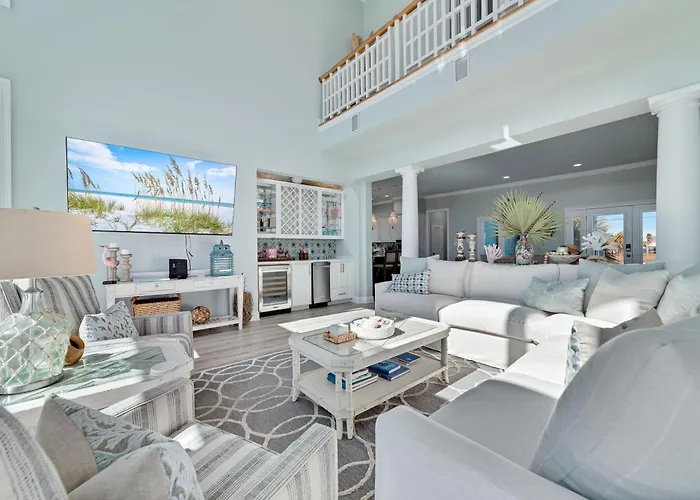 Seaside Palms By Gsvr - Renovated Luxury Beachfront Retreat With Glass - Free Activities And Golf