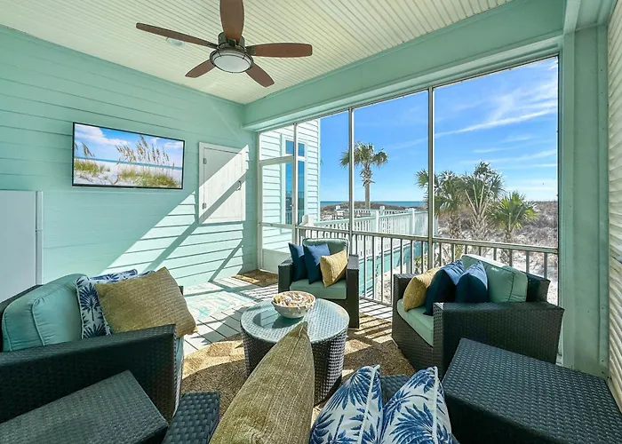 Holiday home Seaside Palms By Gsvr - Renovated Luxury Beachfront Retreat With Glass - Free Activities And Golf *