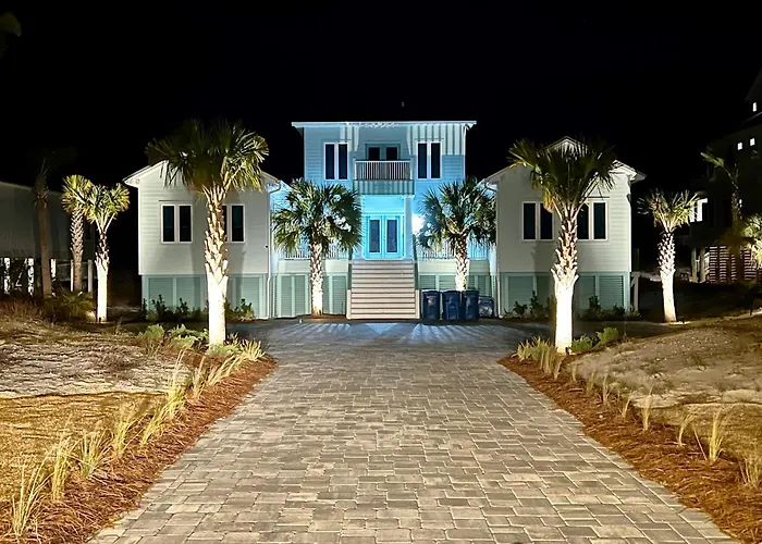 Seaside Palms By Gsvr - Renovated Luxury Beachfront Retreat With Glass - Free Activities And Golf Holiday home